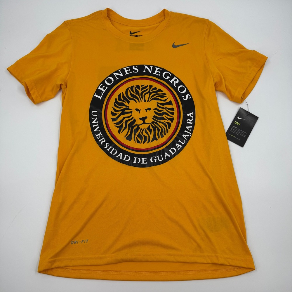 Nike Mens Leones Negros Universidad de Guadalajara Dri-FIT‎ Gold 727982-727 S